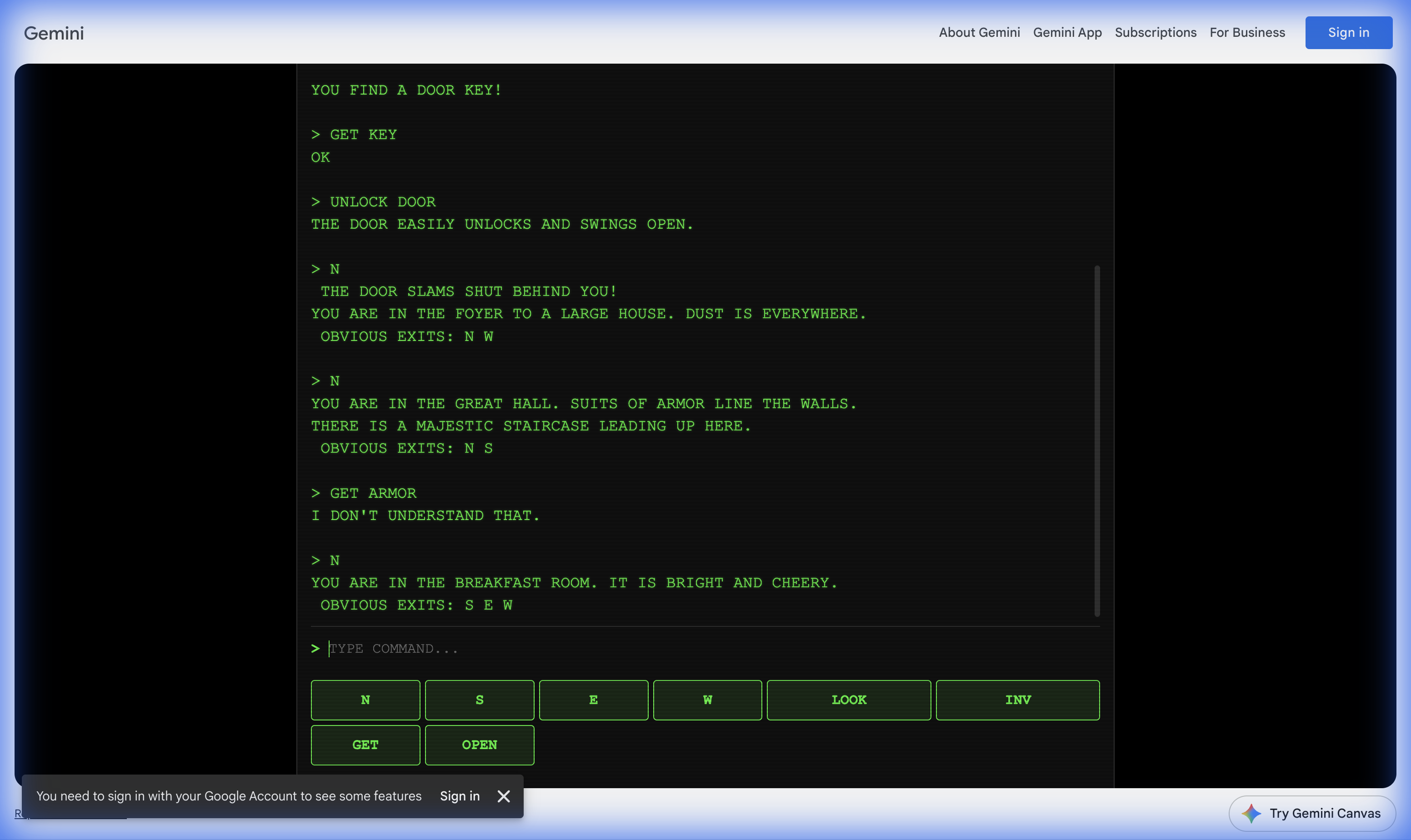The bright and cheery Breakfast Room.